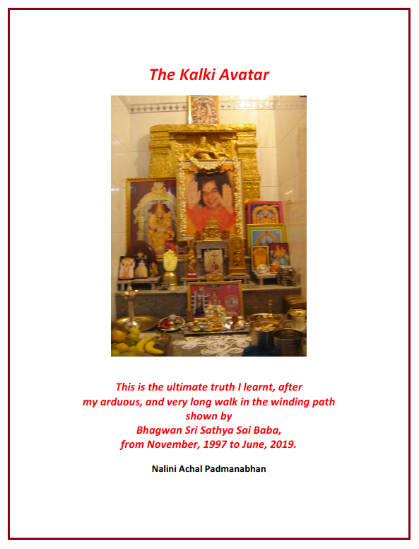 The Kalki Avatar Book by Nalini Achal Padmanabhan